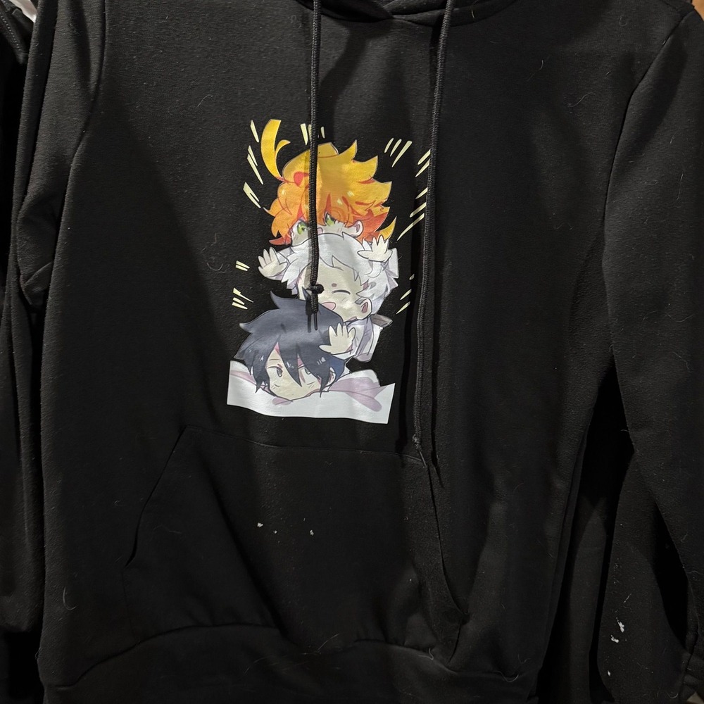 Promised Neverland chibi hoodie - Small/Medium *read*